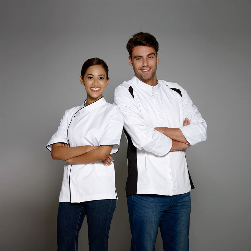 White hot sale chef jacket